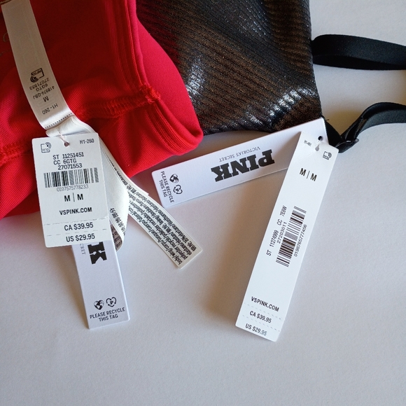 NWT PINK Victoria's Secret Sports Bras Set - Picture 9 of 9